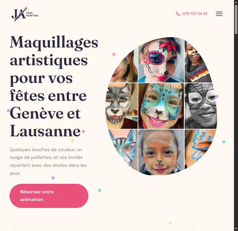 Ja Face Painting