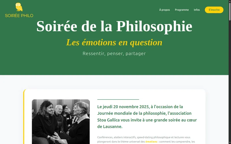 Soirée Philo